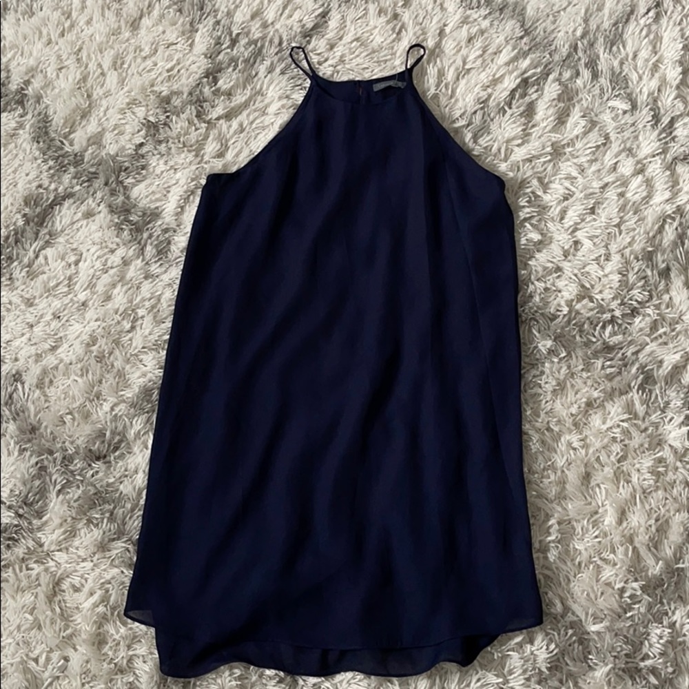 Navy blue dress
